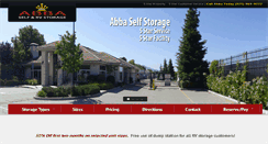 Desktop Screenshot of abbastorage.com